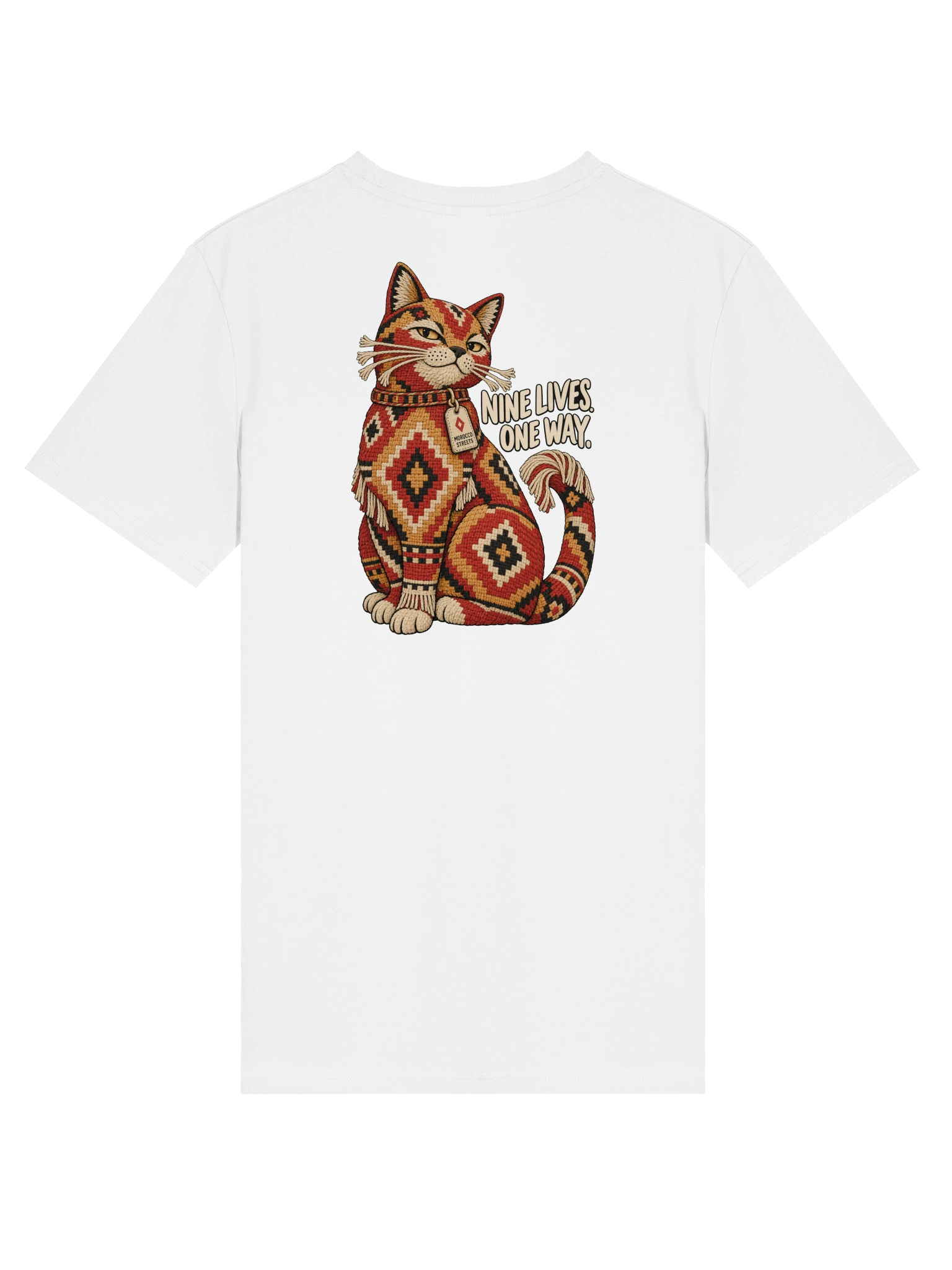 Nine Lives. One Way. — Organic T-shirt